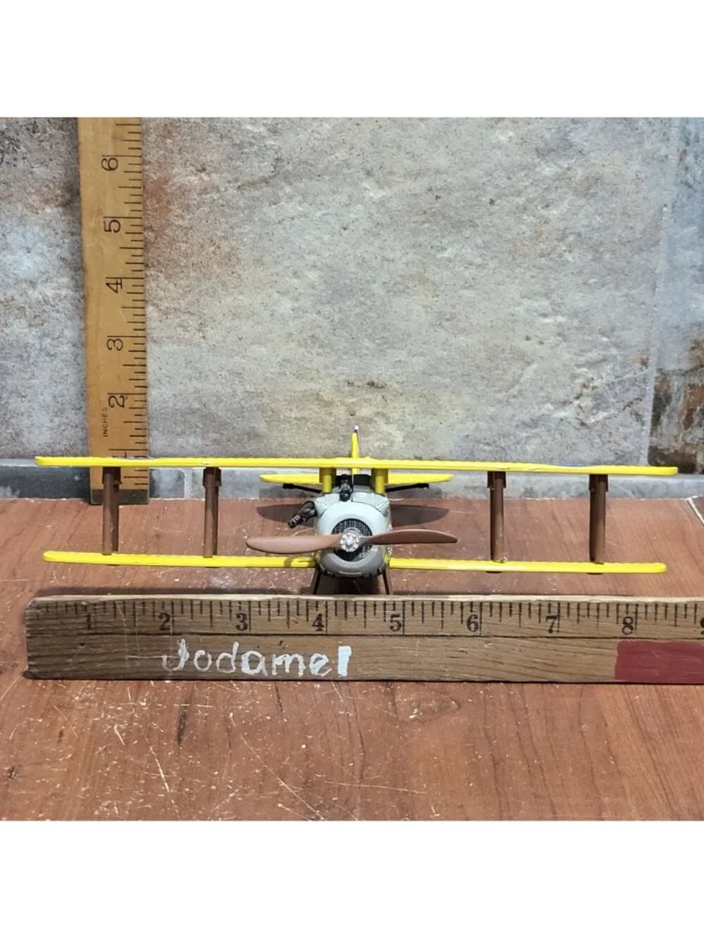 Assembled Airplane Model Kit Spad S VII Biplane Model Kit Rooster Emblem